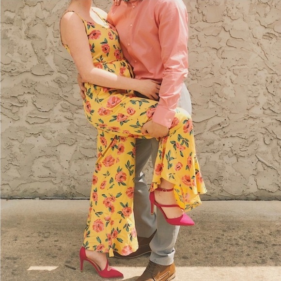 BILLABONG - ruffled leg Jump-In - NWT Perfect VACATION wear Size XL Side Zip - Picture 6 of 13